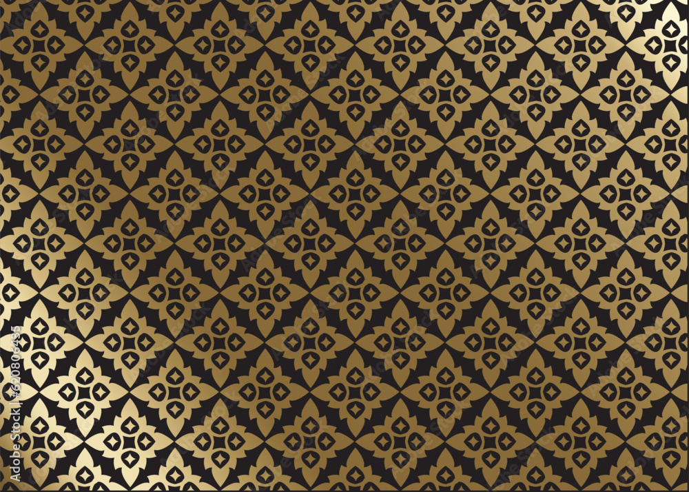 seamless pattern with golden ornament seamless pattern with golden ornament