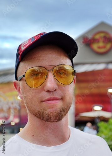 man in sunglasses