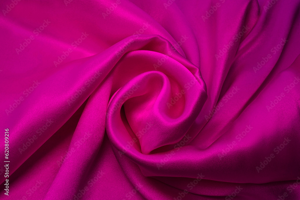 Obraz premium 流れのあるシルクサテン＿背景