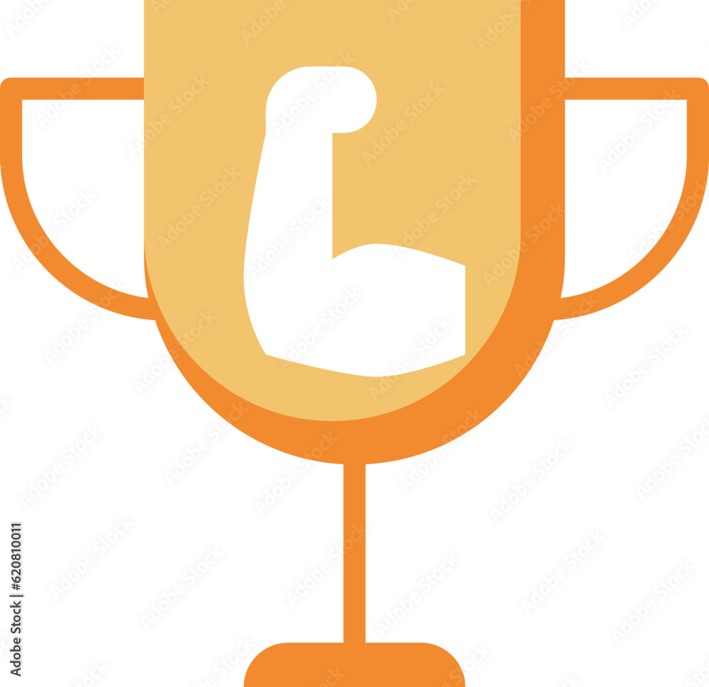 Fototapeta premium Award icon, Accessories simple cartoon style.