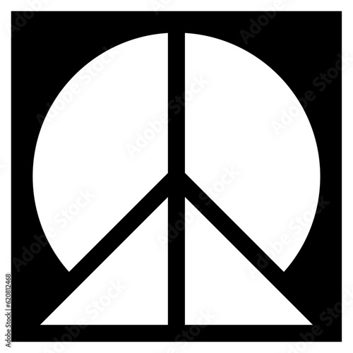 A Vector of Peace Symbol Design