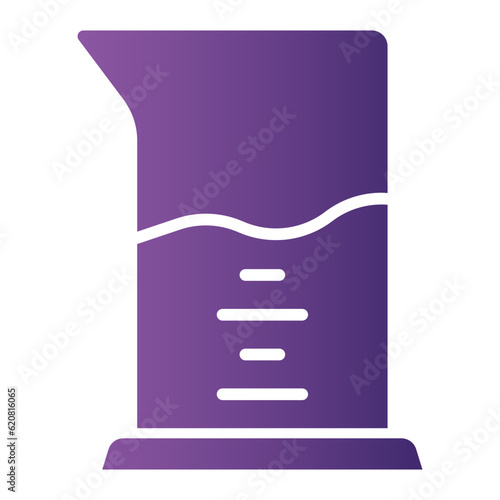 graduated cylinder icon