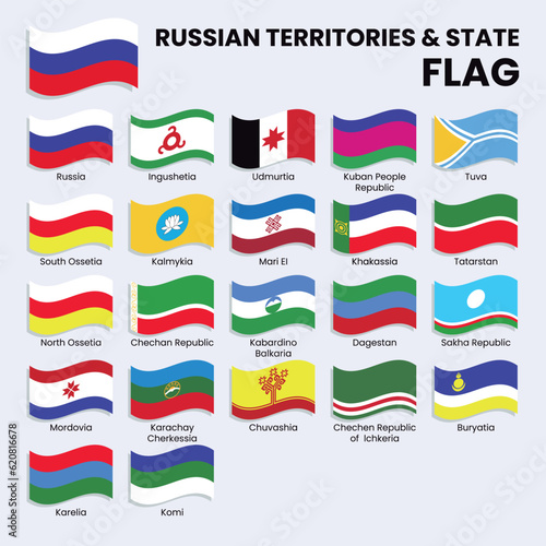 Free Download Russian Territory Waving Flags collection - GFXLoad