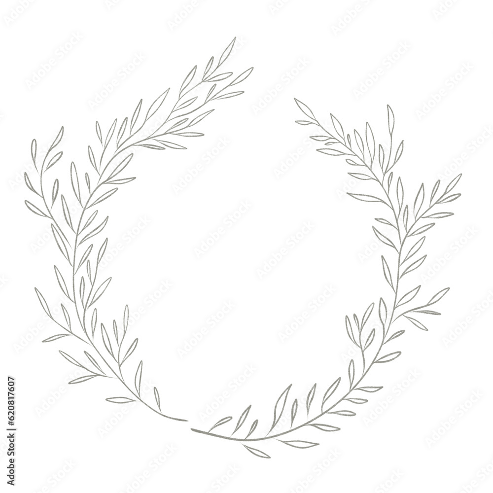 Botanical elegant line art minimalist modern style. png illustrations Botanical elegant line art minimalist modern style. png illustrations