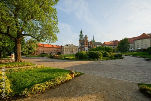 Wawel Cathedral in Krakow, Poland photo