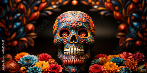 Sugar Skull (Calavera) to celebrate Mexico's Day of the Dead