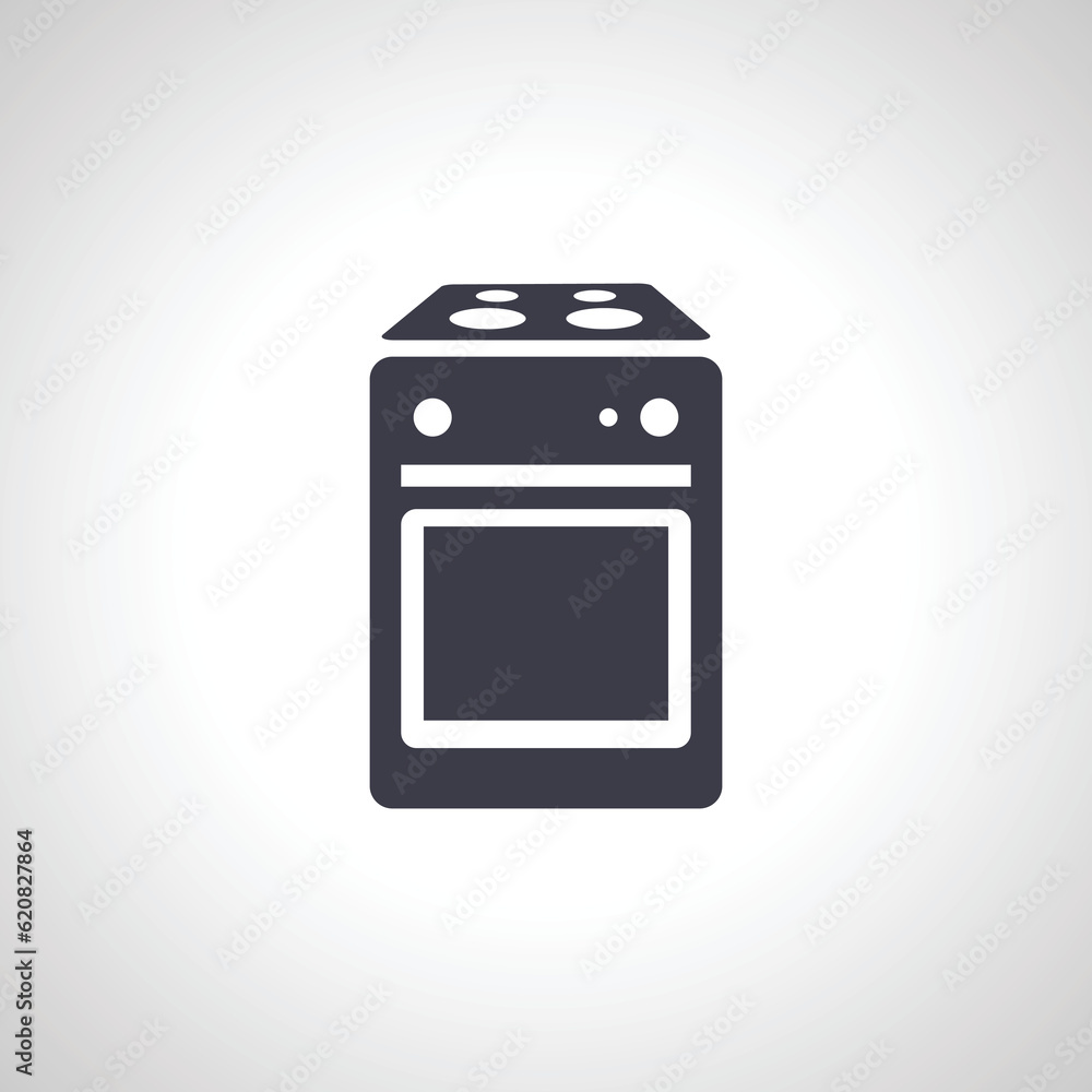kitchen Gas stove cooker icon. Burner stove icon. kitchen Gas stove cooker icon. Burner stove icon.