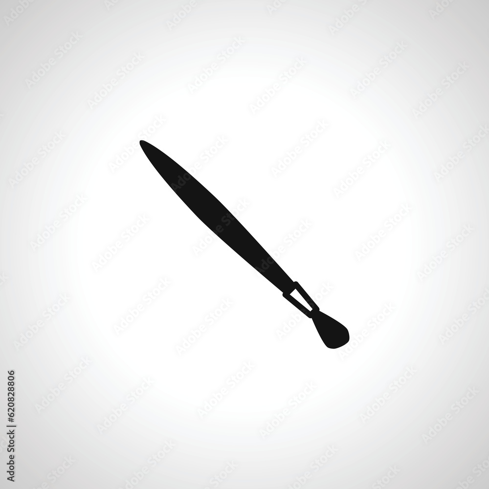 Paint brush icon. artistic paint brush icon. Paint brush icon. artistic paint brush icon.