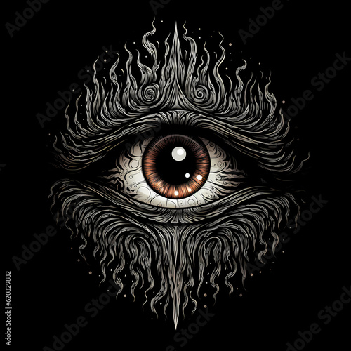eye of the eye Illustration