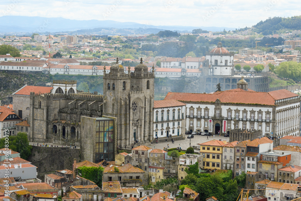 Panoramic view of the Porto Cathedral