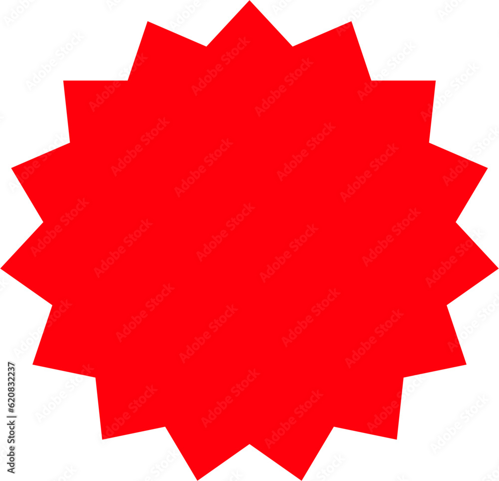 Red shopping labels collection. Sale or discount sticker. Special offer price tag. Supermarket promotional badge. Vector sunburst icon. Red shopping labels collection. Sale or discount sticker. Special offer price tag. Supermarket promotional badge. Vector sunburst icon.