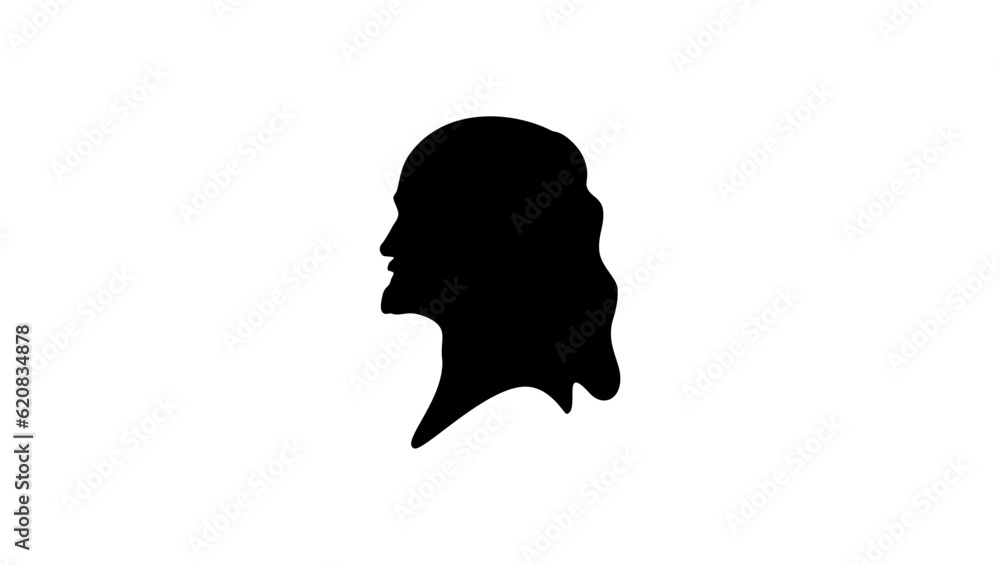 Thomas Hobbes silhouette