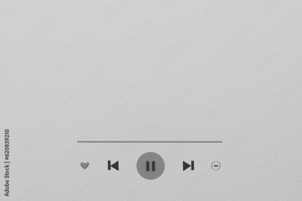 illustration of an background, playback line, player, playlist, press, radio, rough, screen, set, social, song, stop illustration of an background, playback line, player, playlist, press, radio, rough, screen, set, social, song, stop