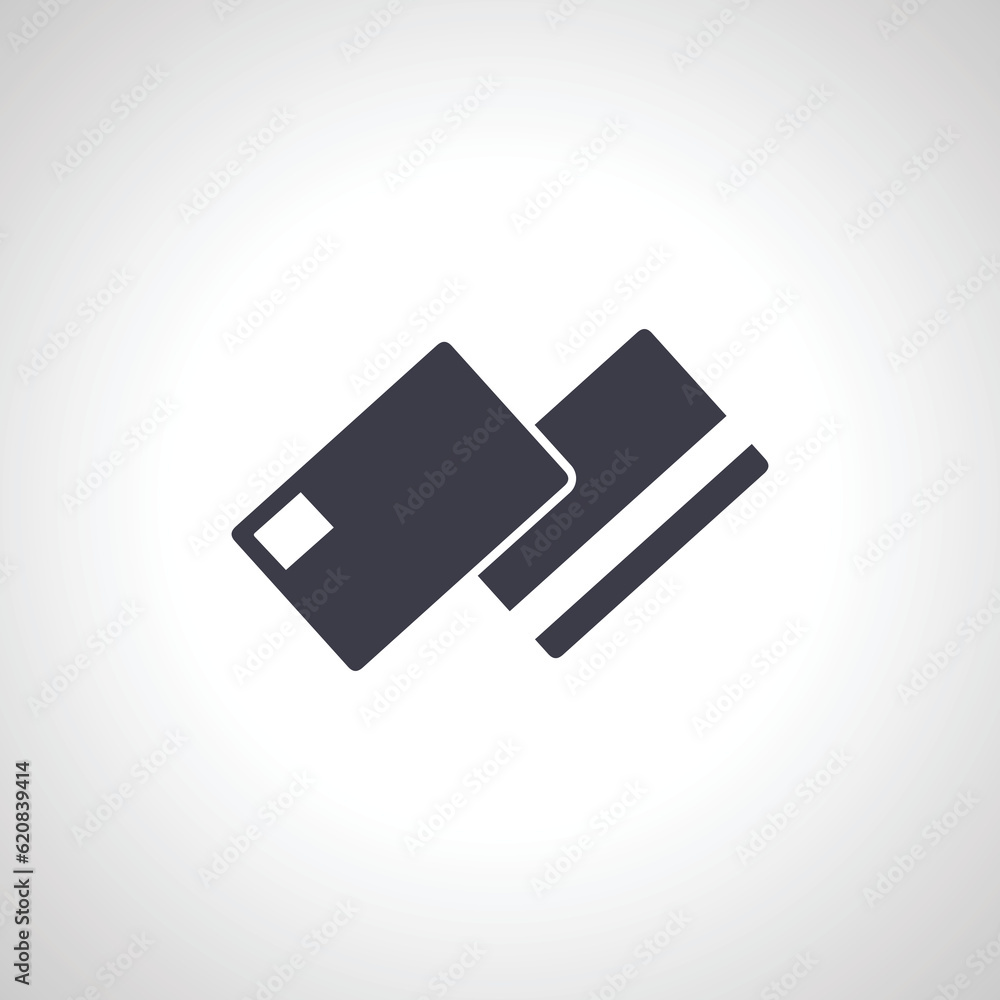 credit card icon. Debit payment icon. credit card icon. Debit payment icon.