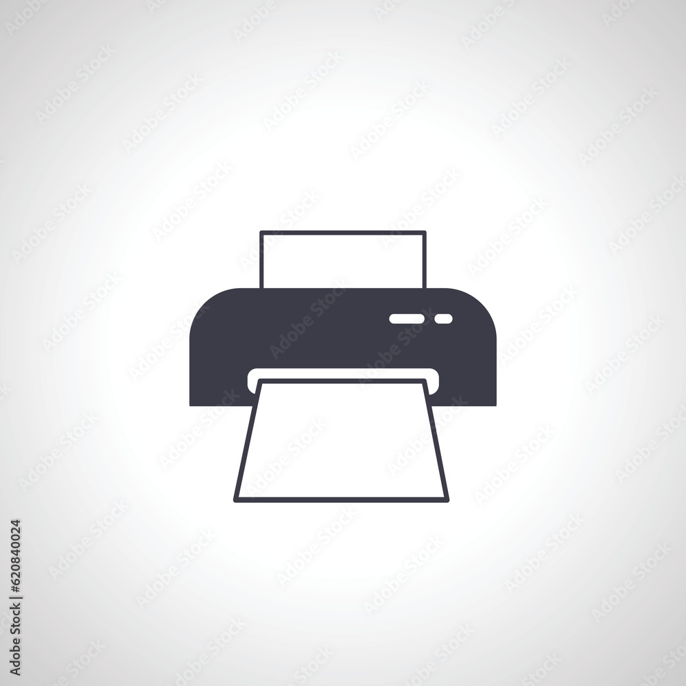 printer icon. print icon. printer icon