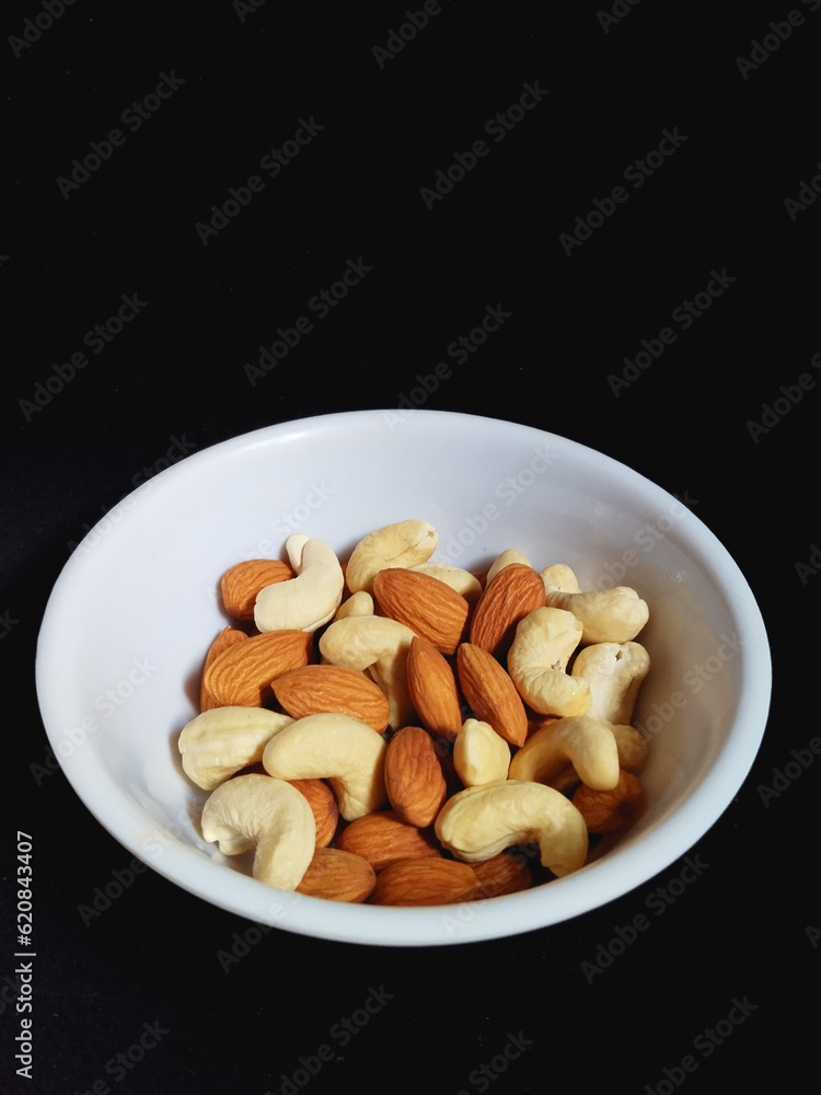 bowl of almonds bowl of almonds