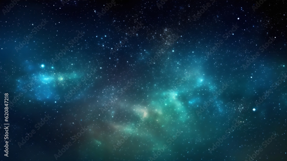 Starry Night Sky Vector Smooth Overlapping Gradients of Black, Deep Blue, Teal, and Sky Blue with Varying Sizes and Brightness of Vector Stars, Creating an Enchanting Cosmos View. Generative AI Starry Night Sky Vector Smooth Overlapping Gradients of Black, Deep Blue, Teal, and Sky Blue with Varying Sizes and Brightness of Vector Stars, Creating an Enchanting Cosmos View. Generative AI