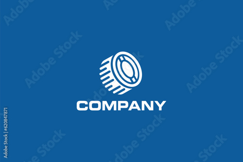 Retail Logo Design - Finance Logo Design Template
