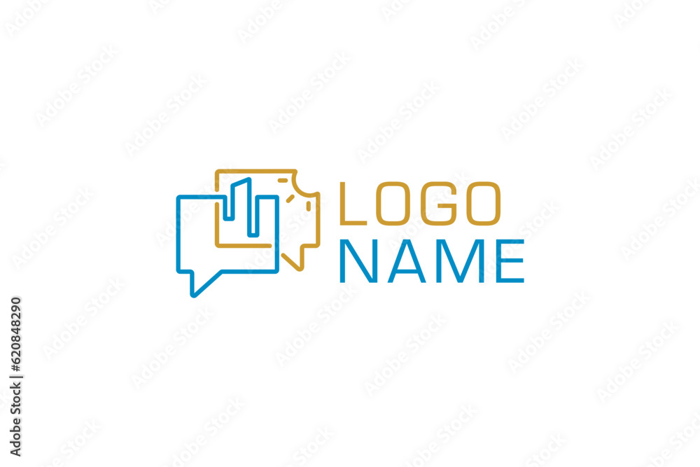 Fototapeta premium Architecture Logo Design - Real Estate Logo Design