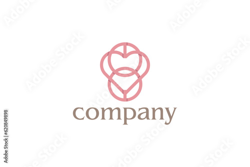 Heart Logo Design - Logo Design Template  