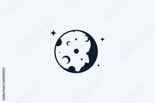 Planet Logo Design - Logo Design Template	