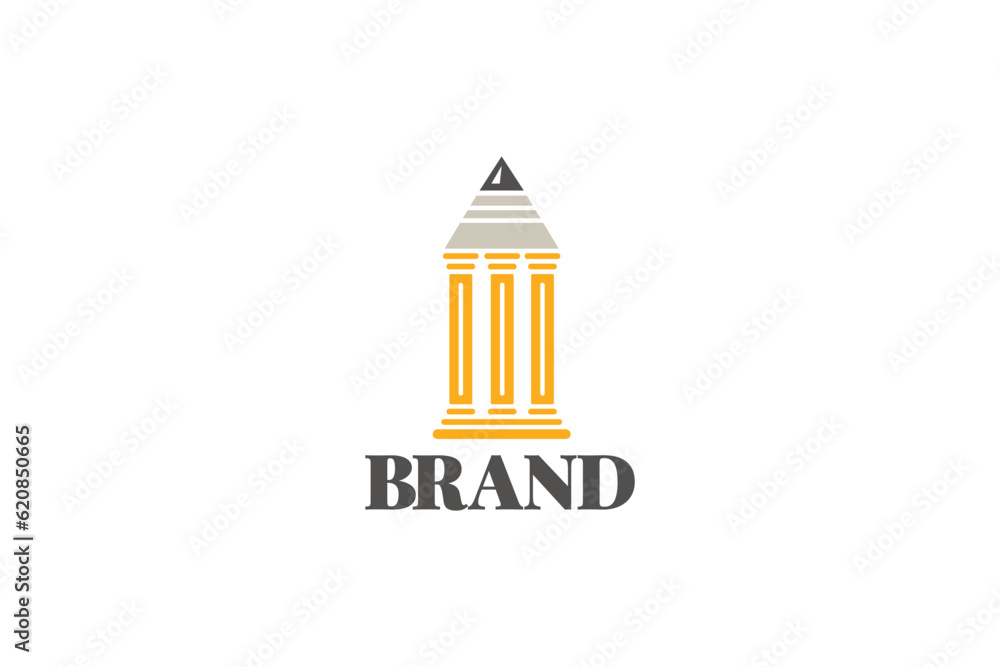 Pencil Pillar Education Logo Design - Logo Design Template
Pencil Pillar Education Logo Design - Logo Design Template
