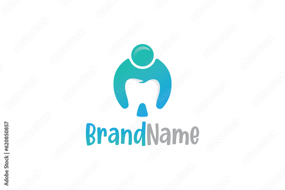 Tooth Logo Design - Dentist Logo Design Template	