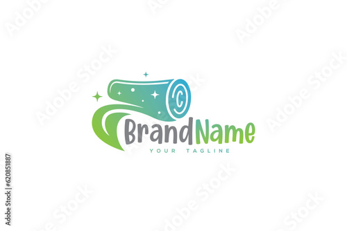 Rug Logo Design - Carpet Logo Design Template	