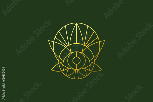 Cannabis Leaf Logo Design - Logo Design Template	
