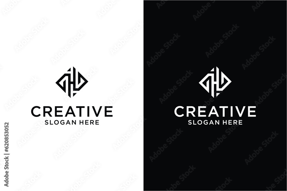 Letter h Logo design concept Letter h Logo design concept