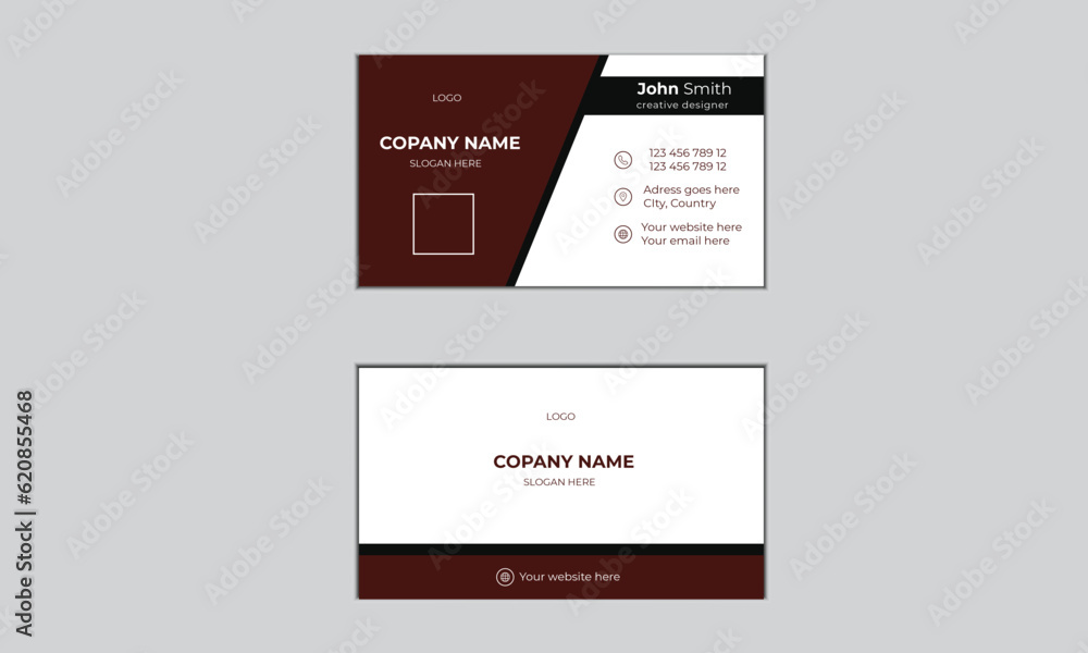 card template modern new business card design card template modern new business card design