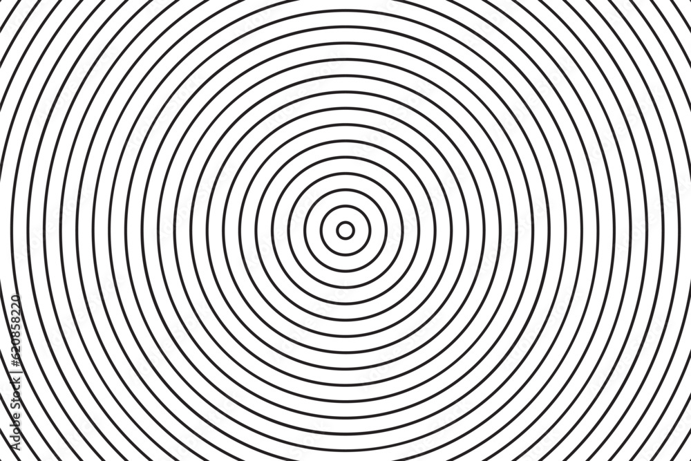 Concentric circle texture vector background