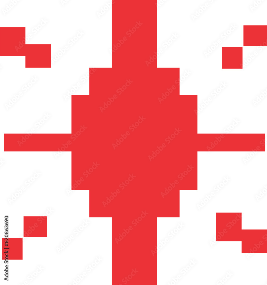 Obraz premium sparkling pixel