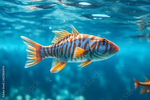a beautiful fish in the water © Angah