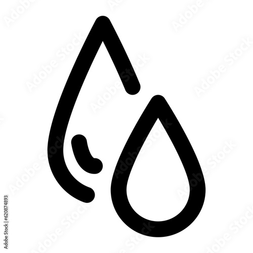 drops line icon