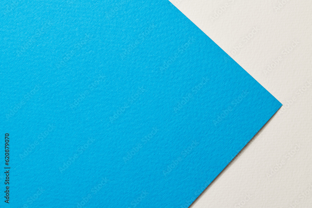Rough kraft paper background, paper texture blue white colors. Mockup with copy space for text Rough kraft paper background, paper texture blue white colors. Mockup with copy space for text