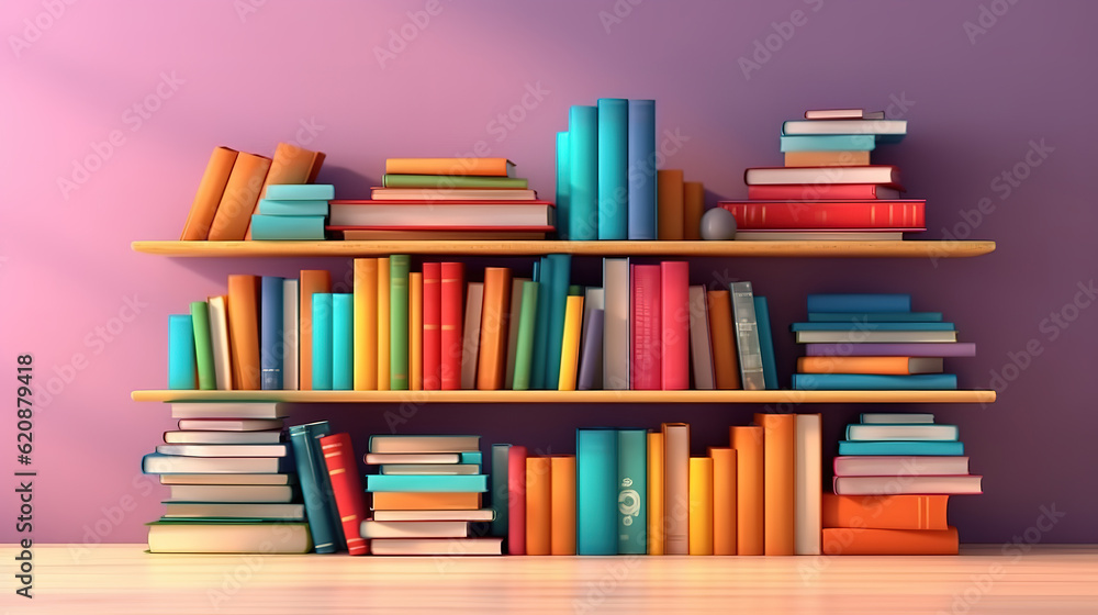 Ancient library collection still life of wisdom. Generative Ai Ancient library collection still life of wisdom. Generative Ai