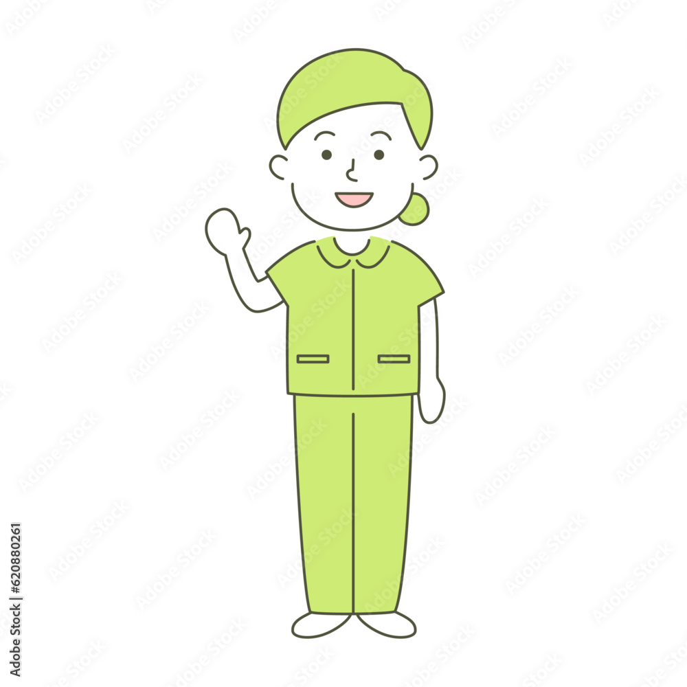 woman, nurse, medical care, simple, simple substance, human, illustration, vector, guidance, smile, raising hand, visit woman, nurse, medical care, simple, simple substance, human, illustration, vector, guidance, smile, raising hand, visit