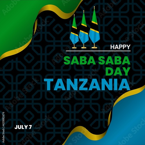 Premium Vector | Vector illustration for Tanzania Saba Saba day