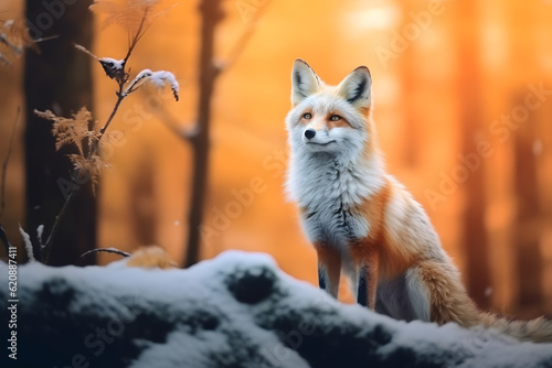 fox in the snow © AGSTRONAUT