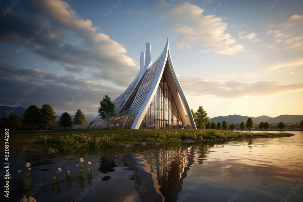 Obraz premium Modern Church