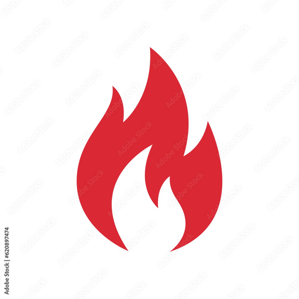 Fire flame icon. Modern hot vector icon design. Fire flame icon. Modern hot vector icon design.