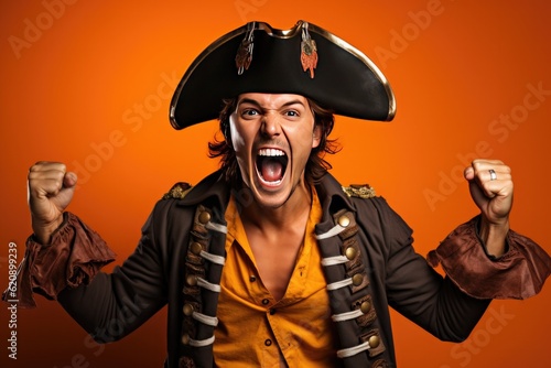 Young Man Dressed as a Pira...