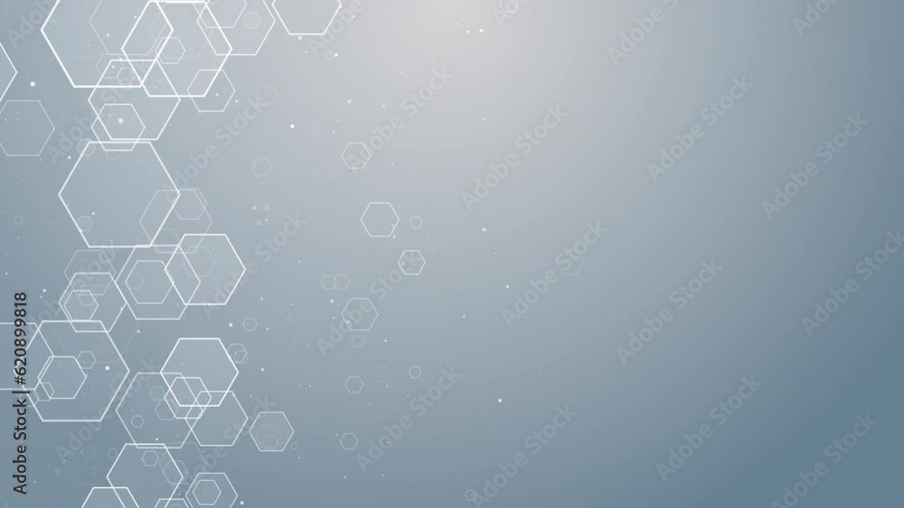 Particles hex event game trailer titles cinematic openers technology end credit background loop