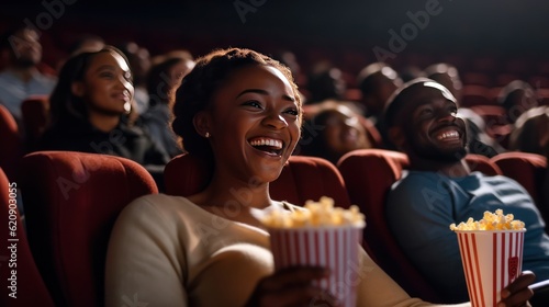 people enjoying more in theater 