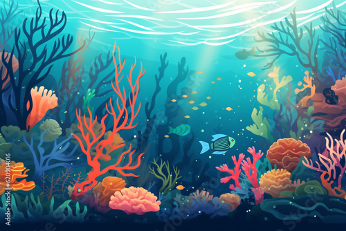  under the sea background for conference