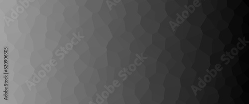 Modern black low poly backdrop. Black abstract background of triangles low poly. Black abstract geometric rumpled triangular background low poly style. Vector illustration