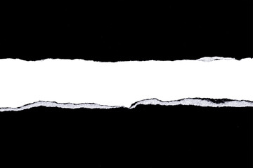 Rough ripped paper copy space
