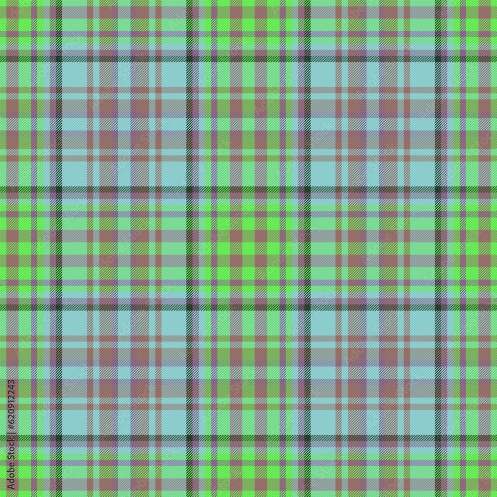 Pattern seamless texture of plaid check textile with a tartan background vector fabric.