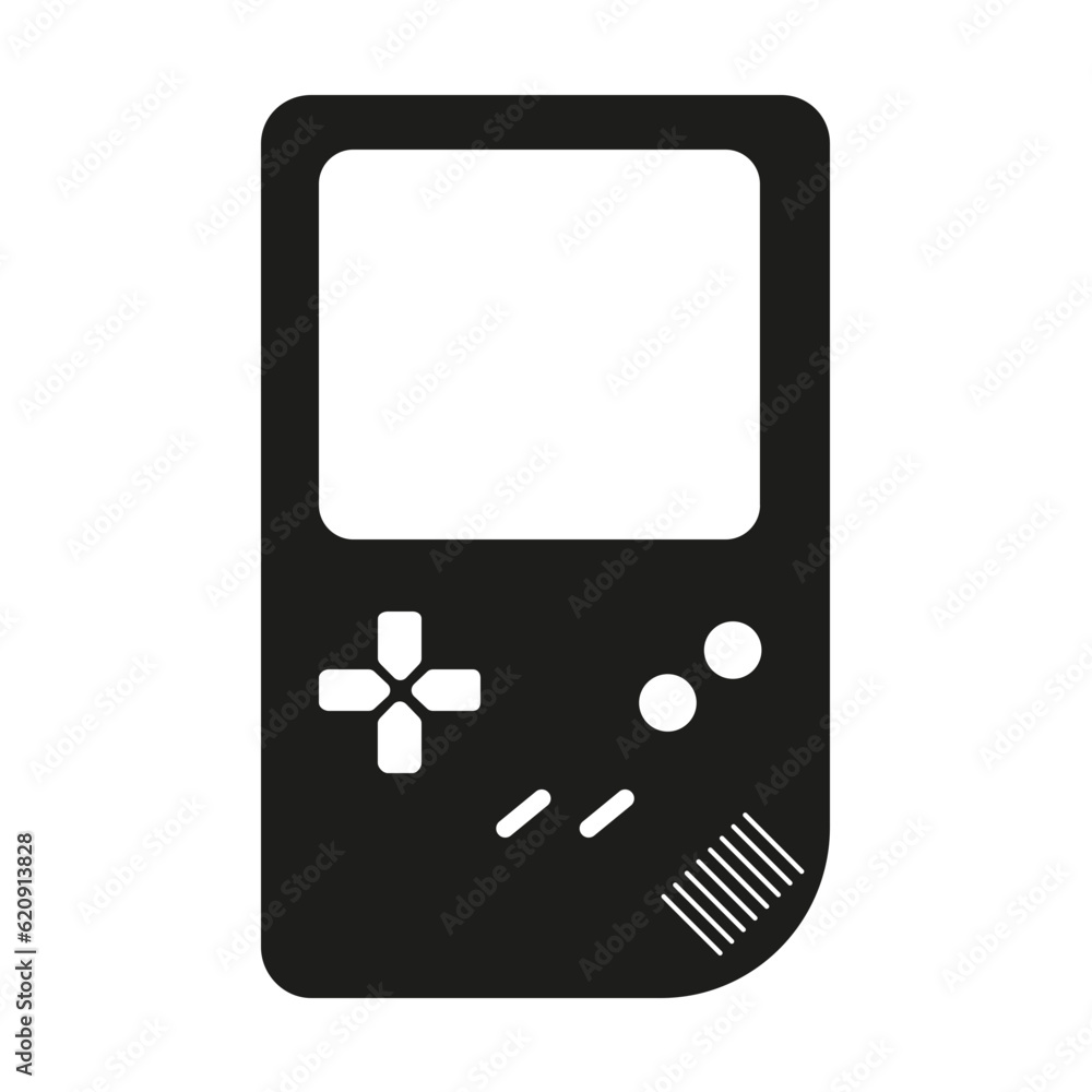 Retro video game icon Retro video game icon